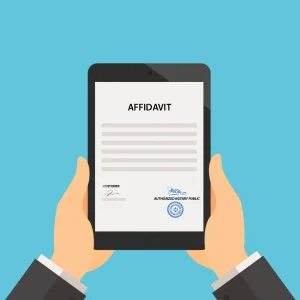 Affidavit Notarization